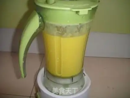 Make Mango shake step 3
