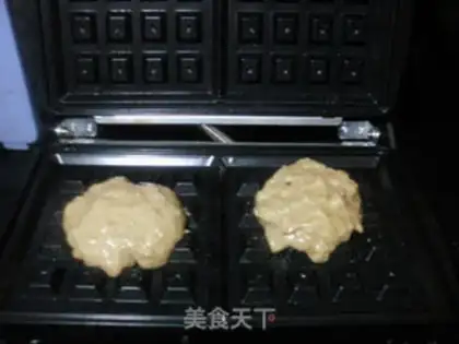 Make Coffee waffles step 6