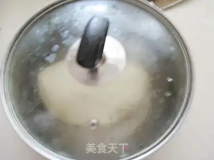 Make Bean-skin bun step 3