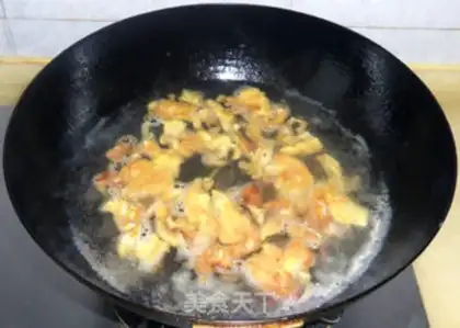 Make Blonde egg soup step 5
