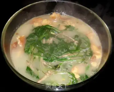 Make Blonde egg soup step 7