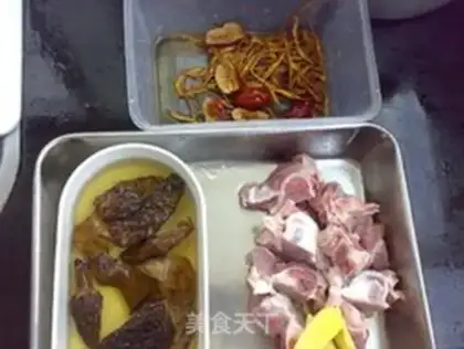 Make Sheep beetle weed soup step 1