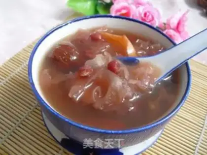 Make Red Bean Silver Ear Sydney soup step 7