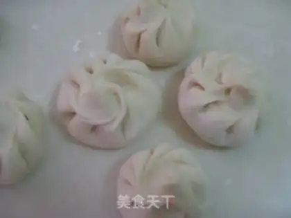 Make Bean-skin bun step 12