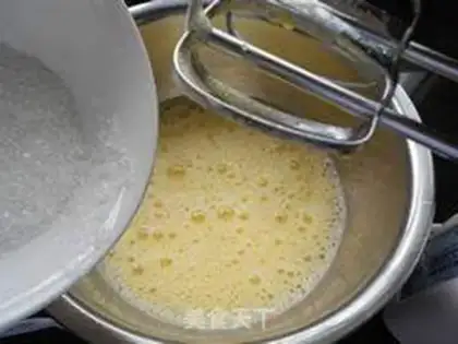 Make Chocolate sponge cake step 1