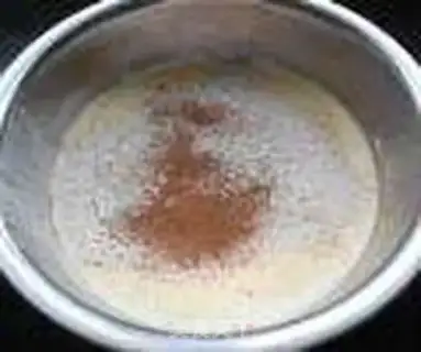 Make Chocolate sponge cake step 3