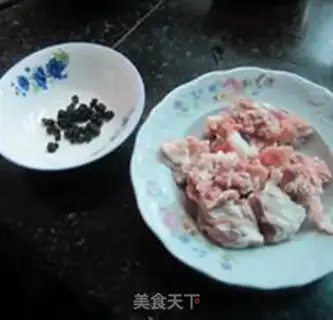 Make Bean evaporated ribs step 0