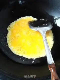 Make Smelt fried eggs step 1