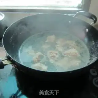 Make Bean evaporated ribs step 1