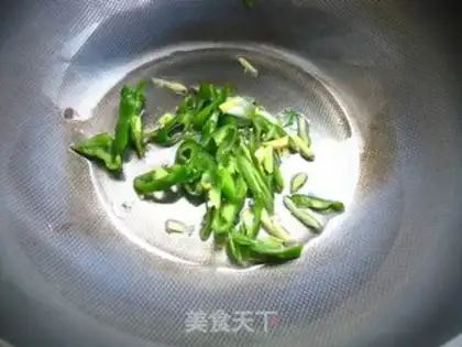 Make Bean horns step 1