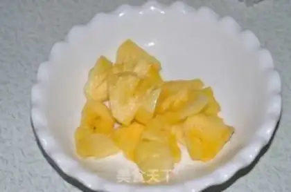 Make Pineapple crotch step 2