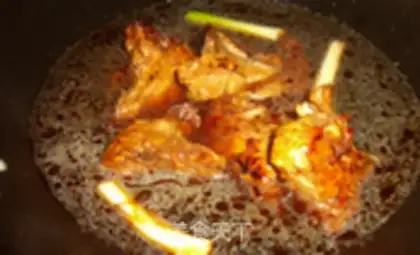 Make Red-cracked chops and potatoes step 6