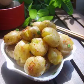 Make Porridge salt, potatoes step 8