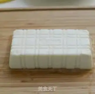 Make Shrimp tofu step 1