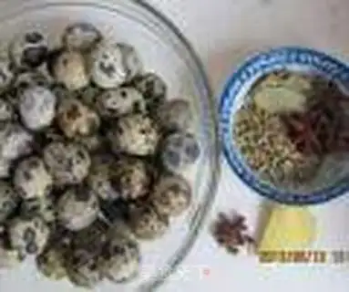 Make Five quail eggs step 0