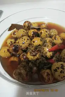 Make Five quail eggs step 2
