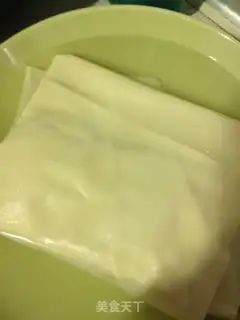 Make Northeast dry tofu step 1