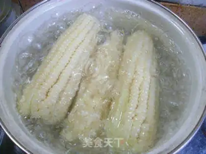 Make Water boiled corn step 3