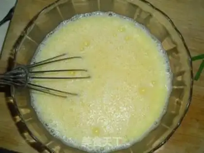 Make Abalone steamed eggs step 1