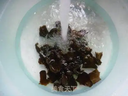 Make Blackwood with watermelon step 1