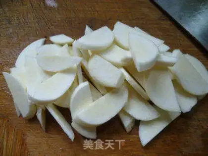 Make Pyramids, fried potatoes step 2