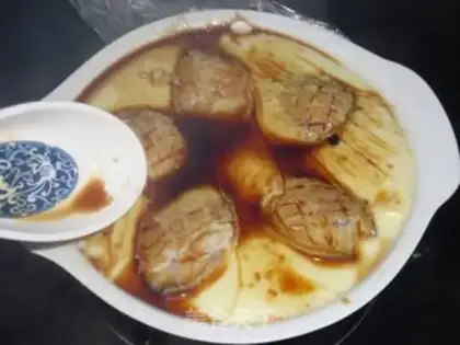 Make Abalone steamed eggs step 6