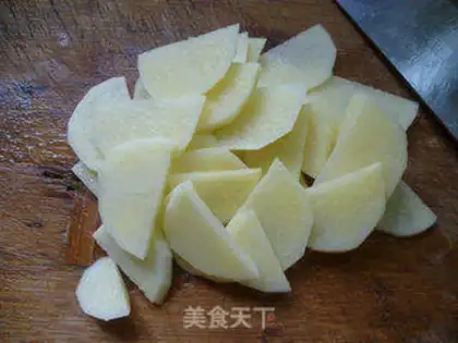 Make Pyramids, fried potatoes step 5