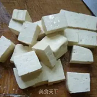 Make Onion fried tofu step 4