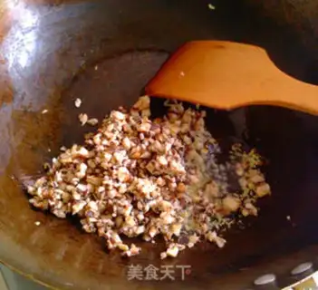 Make The mushroom meat step 4
