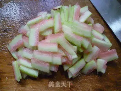 Make Blackwood with watermelon step 4