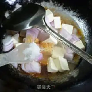 Make Onion fried tofu step 10