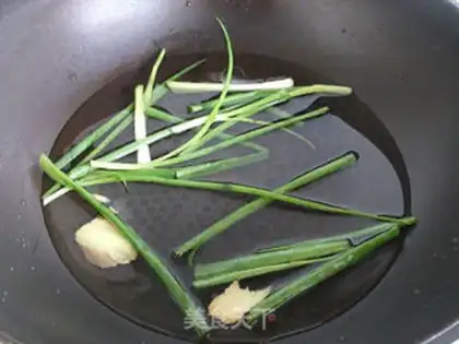 Make White burning shrimp step 0