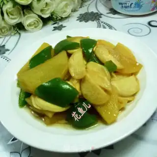 Make Pyramids, fried potatoes step 13