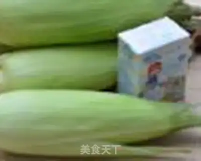 Make Milky corn bar step 0