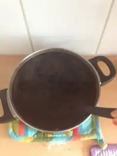 Make Frozen cream step 2