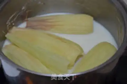 Make Milky corn bar step 4