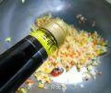 Make Carrot egg fried rice step 9