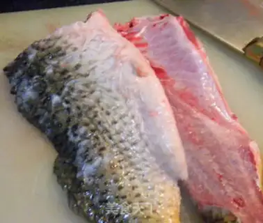 Make Red-burned fish step 1
