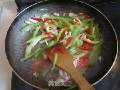 Make Celery chicken step 7