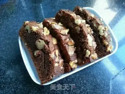 Make Chocolate walnut brownie step 0
