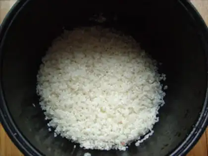 Make The rice cake step 0