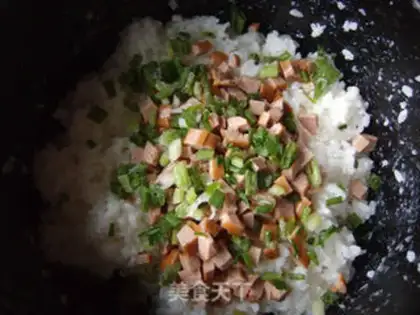 Make Hands on rice step 6