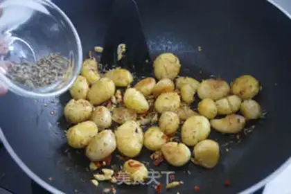 Make ♪ Zipper salt little potatoes ♪ step 8