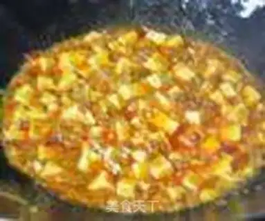 Make Spicy tofu step 6