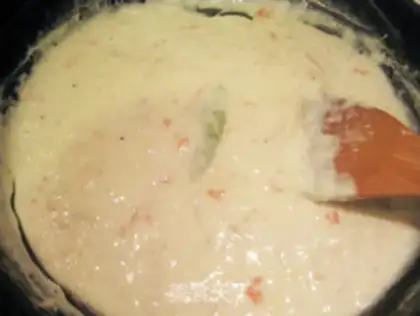Make Crab white sauce Coke step 4