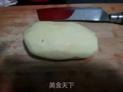 Make Potato beef step 1