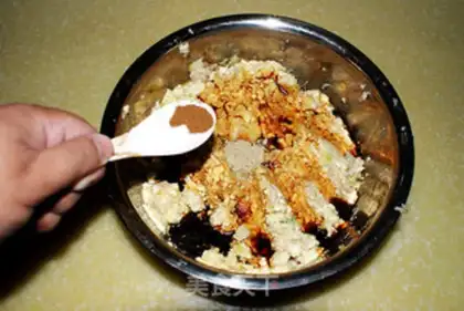 Make Fried pork tofu pills step 11