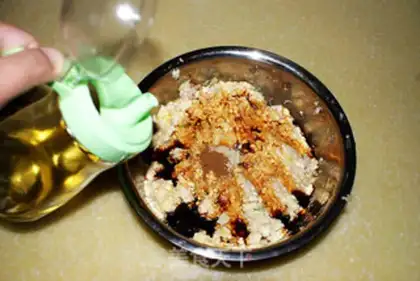 Make Fried pork tofu pills step 12