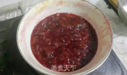 Make Cherry sauce step 7