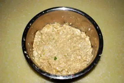 Make Fried pork tofu pills step 14